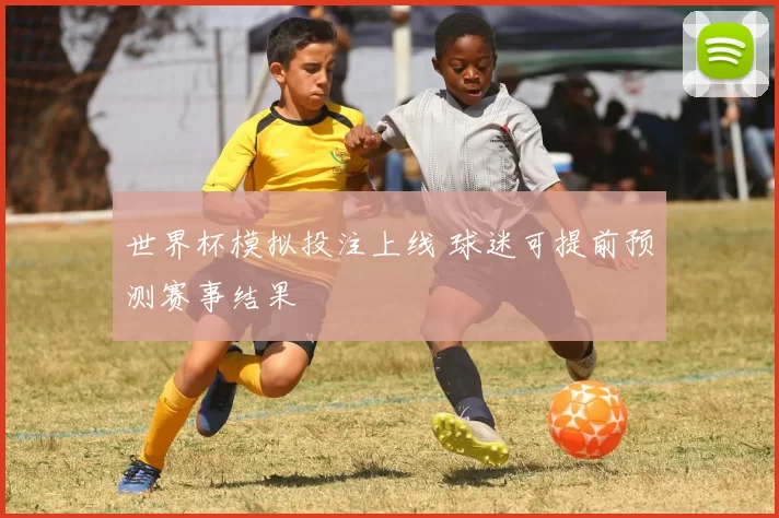 世界杯模拟投注上线 球迷可提前预测赛事结果