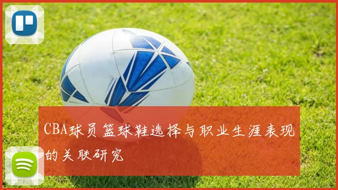 CBA球员篮球鞋选择与职业生涯表现的关联研究