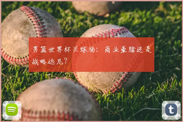 男篮世界杯买球场：商业豪赌还是战略远见？